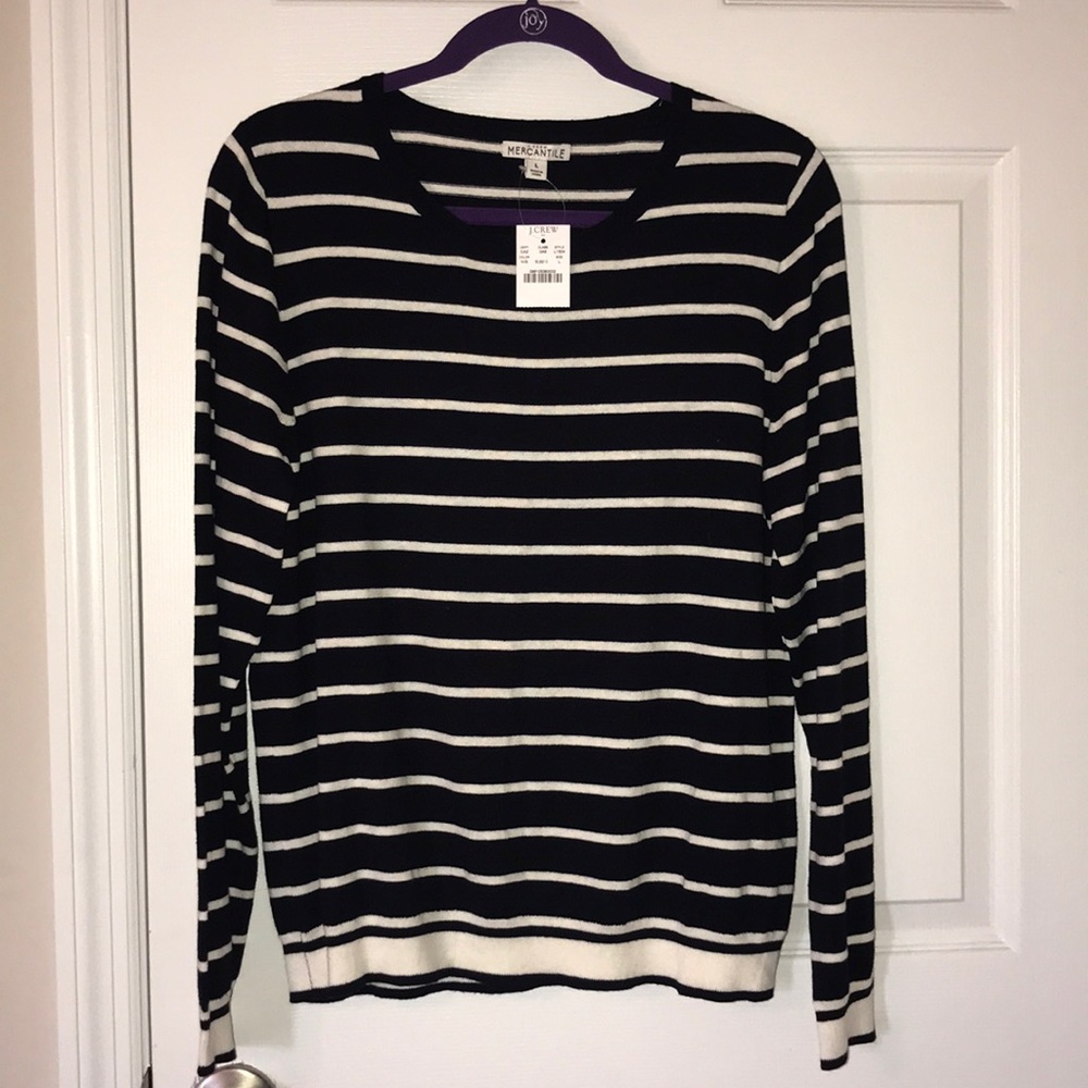 J. Crew Mercantile Navy Sweater
